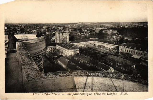 CPA Vincennes panoramic view taken from the Dungeon (1347309)