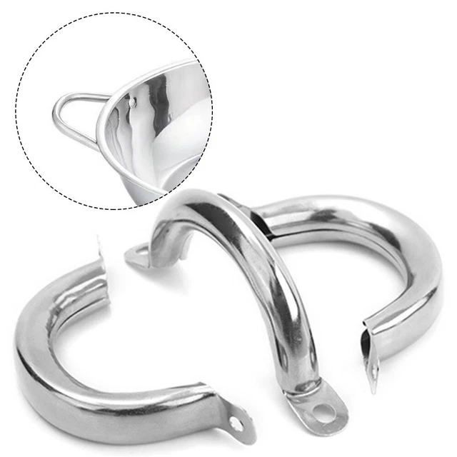 Aggiorna i tuoi accessori da cucina con 10 pz maniglie laterali in acciaio inox