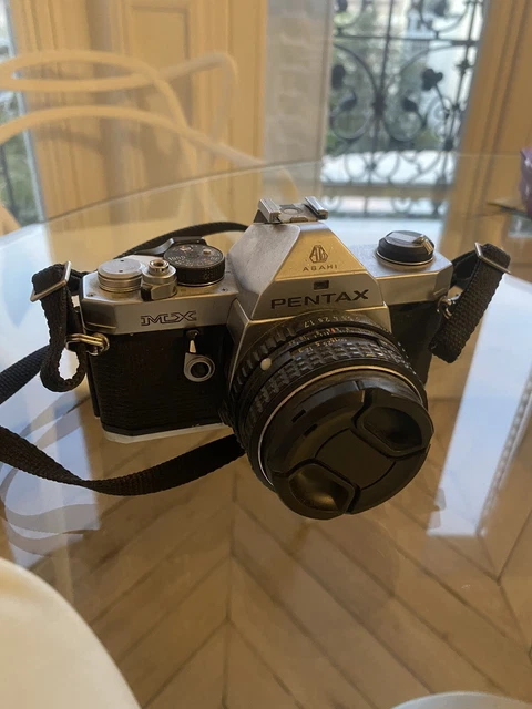 Appareil Photo Argentique Pentax MX - Pour Pièces Ou Exposition - Déclenchement Grippé