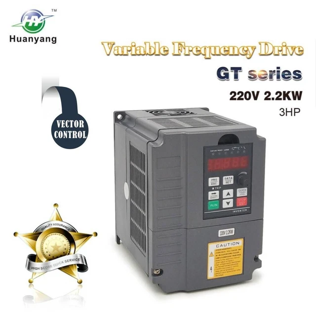VFD VARIABLE FREQUENCY Drive Controller Converter Vector Control CNC ...