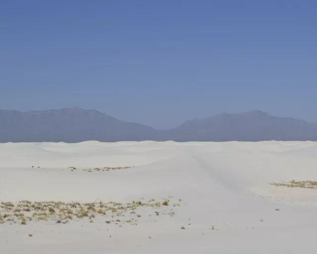 Gypsum dunes at White Sands National Monument in New Mexico Photo Print