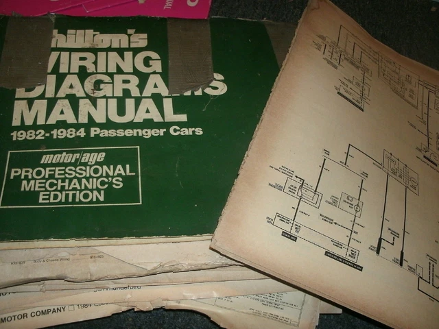 1982 CHEVROLET CORVETTE Wiring Diagrams Schematics Manual Sheets Set £