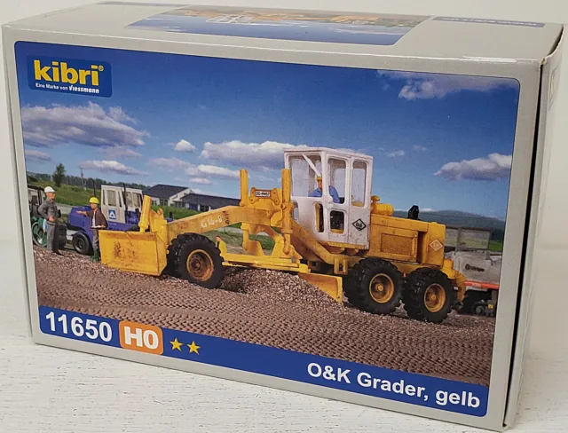 KIBRI/Marklin NEW #11650 HO 1/87 Scale Unassembled KIT O&K Earth/Surface Grader