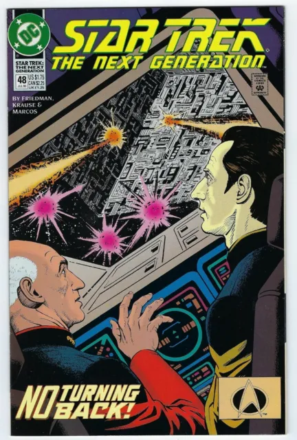 Star Trek the Next Generation #48  1993 DC comics. High grade.