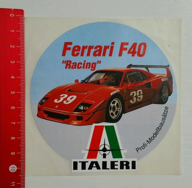 ITALERI 1/24 #657 Ferrari F40 Le Mans Super Car Model Kit £59.99