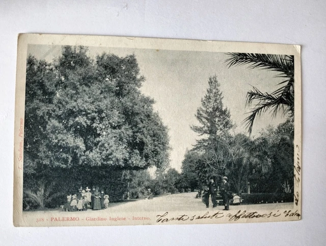 PALERMO - Giardino Inglese - Interno fp v.ta 1911 franc.asp