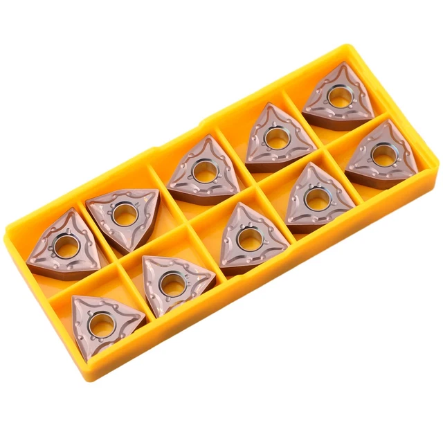 Reliable Performance 10pcs Carbide Inserts for MWLNR Lathe Tool Holder