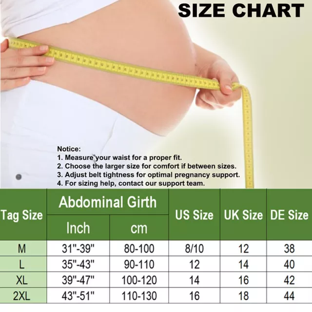 Belly Band Pregnancy Support Maternity Belt  for Pregnant Women Abdomen Pelvis 2