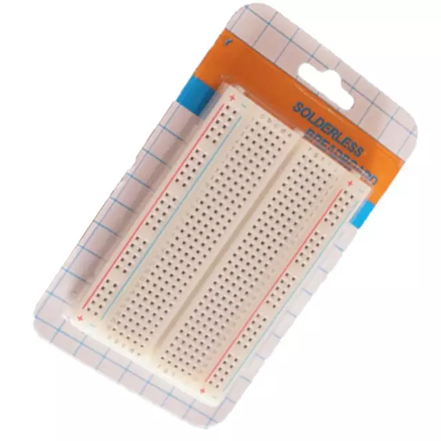 Mini Universal Clear Solderless Breadboard 400 Tie-points Great For