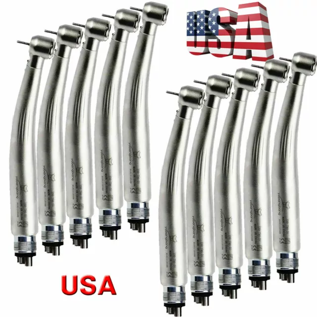 Yabangbang 10 Dental NSK Style LED E-generator High Speed Handpiece 4Hole F1^N