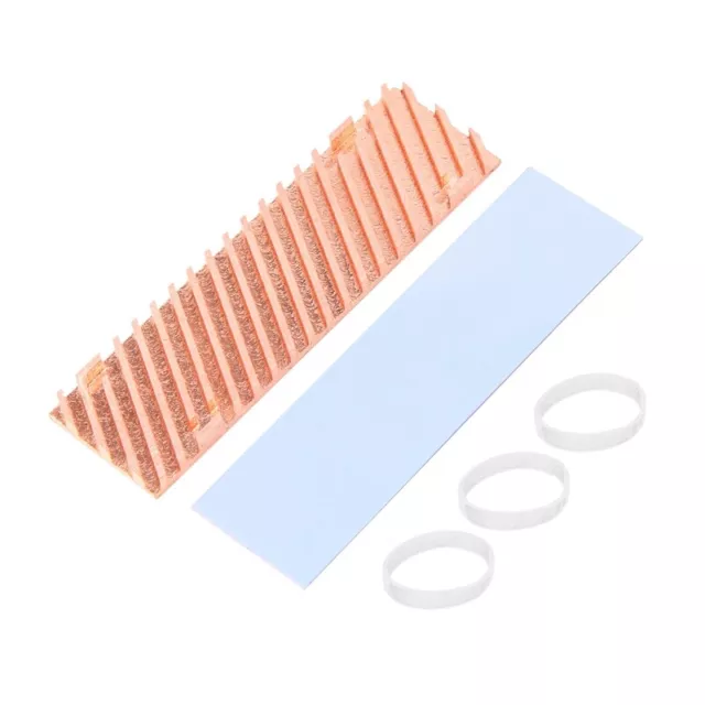 Ultra Thin Pure Copper Heatsink Cooler Heat Sink SSD Thermal Pad for M.22372