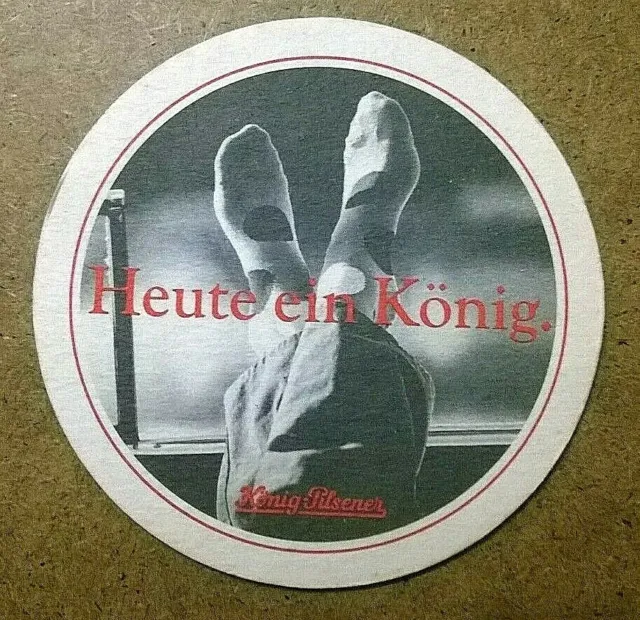 Sottobicchiere mats beer coasters bierdeckel Konig Pilsener