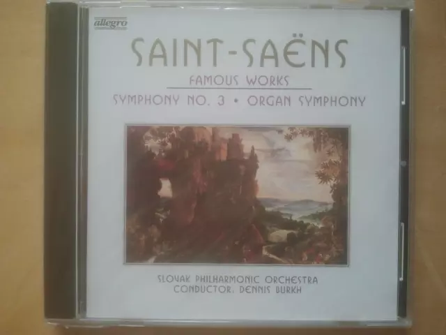 Camille Saint-Saens Famous Works Symphony No. 3 Organ Symphony CD Neu & OVP #127