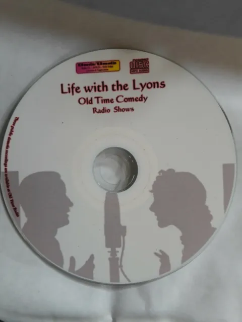 Life with the Lyons comedy 1950's - Old Time Radio shows Mp3 CD