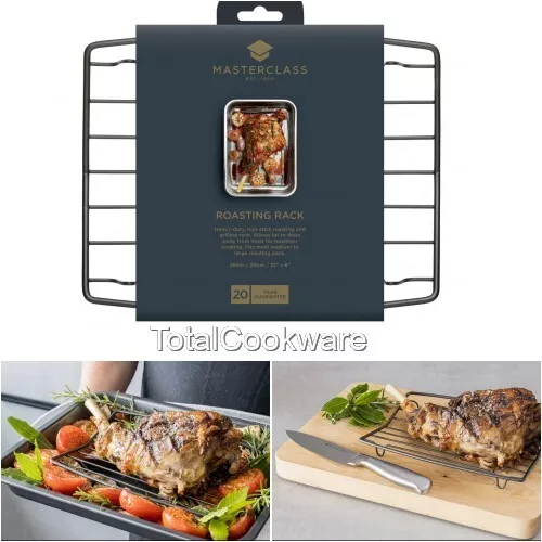 Master Class Non-Stick Heavy Duty V Shaped Roasting Rack 26 x 21 cm (10” x 8”)