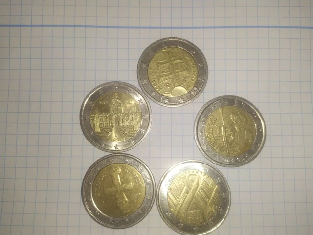 MONEDAS DE 2 euros raras EUR 200,00 - PicClick DE
