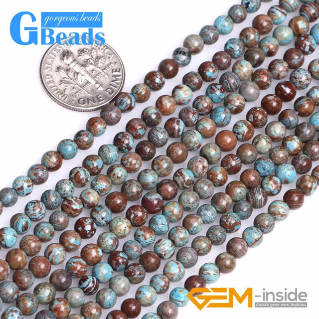 4mm Smooth Round Assorted Gemstone Beads for Jewelry Making Free Shipping 15"