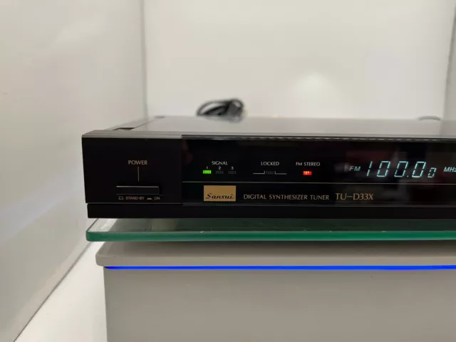 Sansui TU-D33X Digital Synthesizer Tuner Radio FM/AM 2