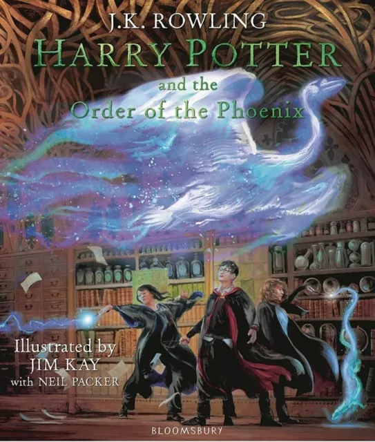 Harry Potter and the Order of the Phoenix, Hardcover - ILLUSTRATED by Jim Kay