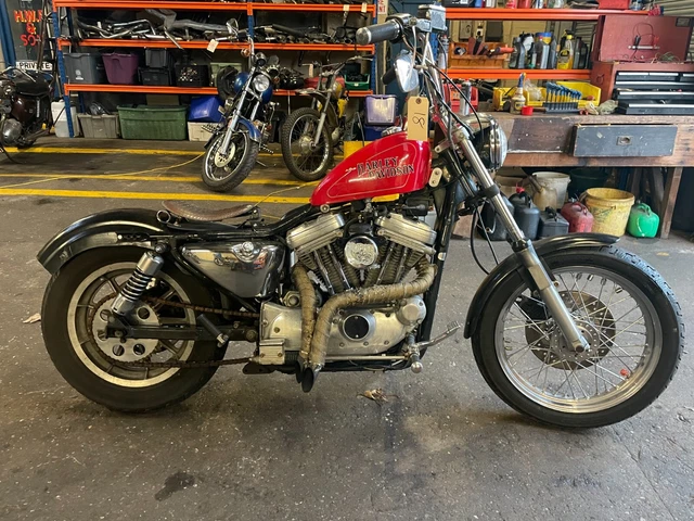 REF D948 A 1987 Harley Davidson XL883 Sportster 1200cc conversion