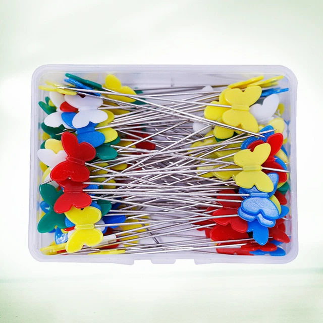 200 piezas cabeza de mariposa cabeza de plástico Push Patchwork para costura hágalo usted mismo