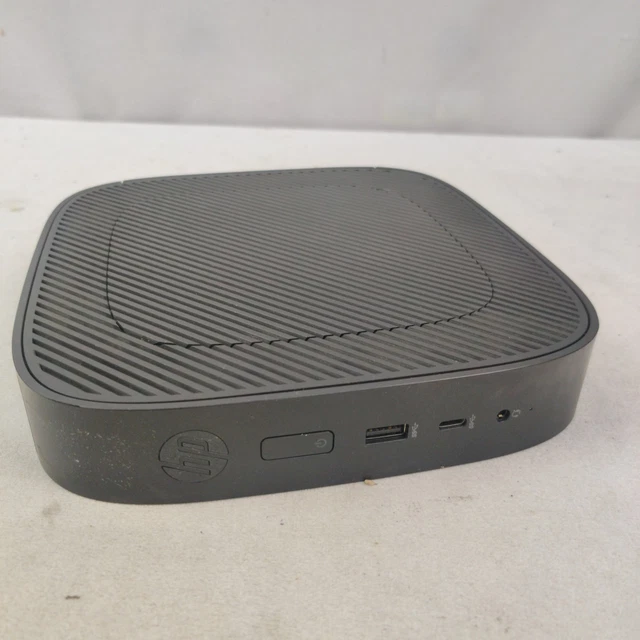 HP T530 Thin Client Mini-PC - AMD GX-215JJ 1.5GHz, 8GB DDR4, 256GB M.2, Linux + Alimentatore