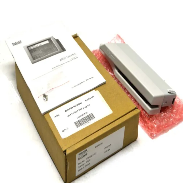 NEW Wincor Nixdorf 1750081433 BA72/73 MSR-H7B POS Magnetic Stripe Card Reader