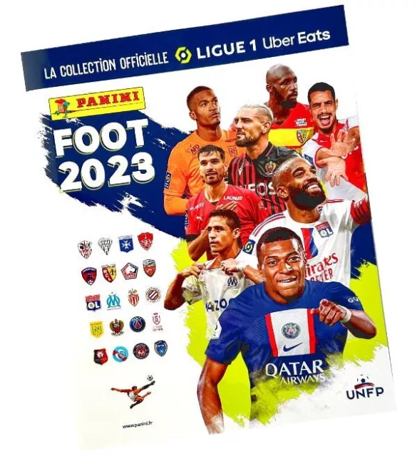 Stickers Panini Championnat Foot France 2023 10 vignettes à choisir