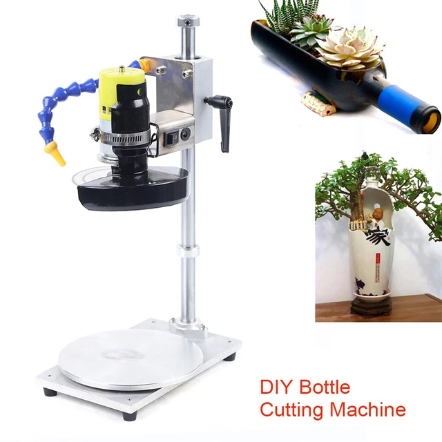 1PC Wine Bottle Vase Cutting Machine DIY Ceramic Cup Glass Cutting Tool DC24V