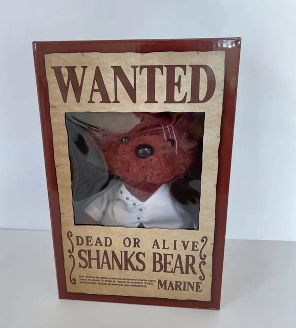 ONE PIECE FILM RED Shanks Teddy Bear Plush Doll Movie Seven Eleven Limited New 229.00 PicClick AU