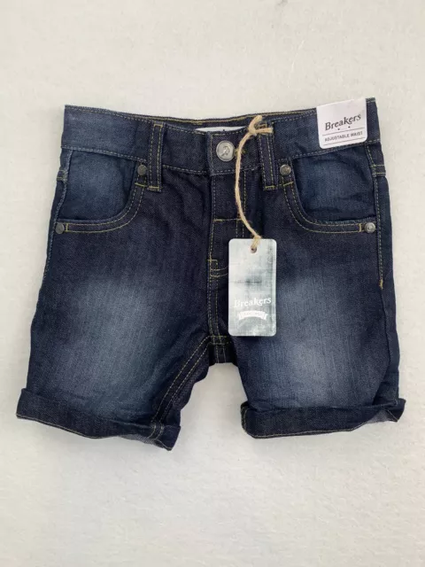 Breakers Boys Denim Shorts Size 3 (New)