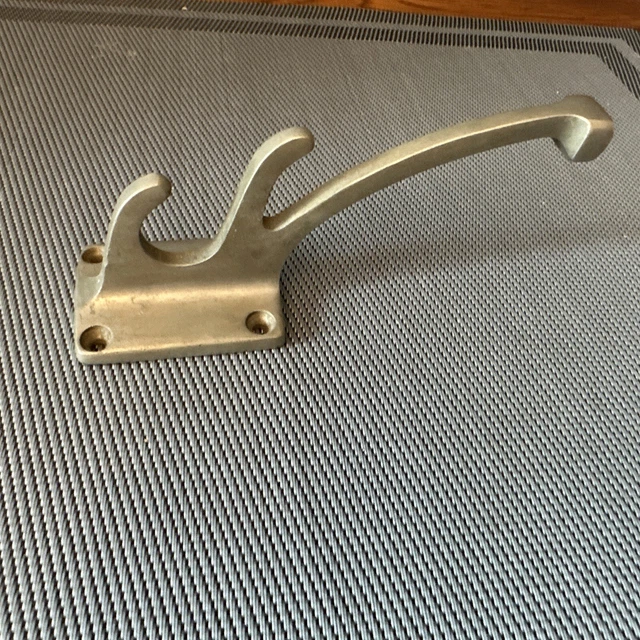 Vintage Lg 6” Arts & Crafts Mission Style Coat Hat Hook Clothes Robe Hall Tree