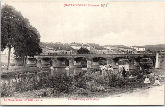 88 MATTAINCOURT - le pont sur le madon