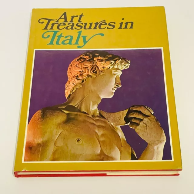 Art Treasures in Italy (Hardcover 1969) Italian Art History