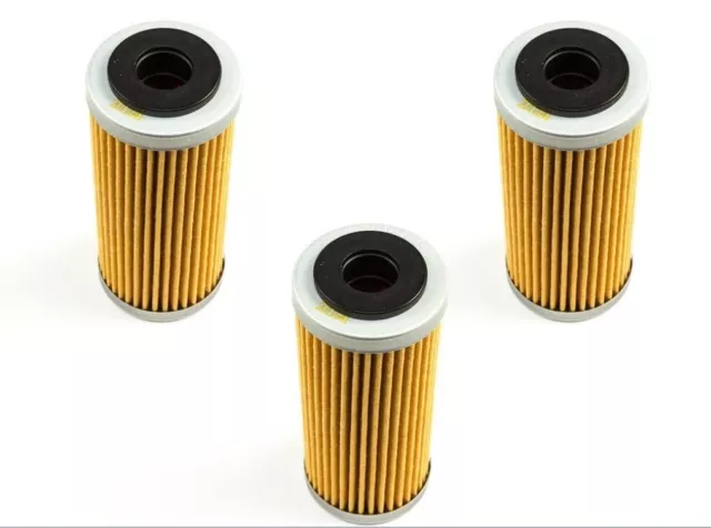 3x Filtre Hiflo HF652 pour KTM Gasgas Husaberg Husqvarna 250 350 450 501 530