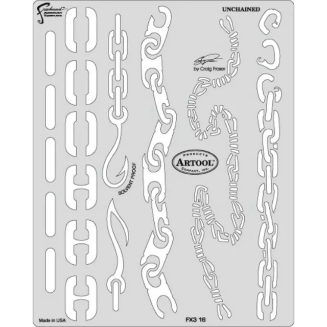 artool - Unchained- Schablone FX 3  200 395