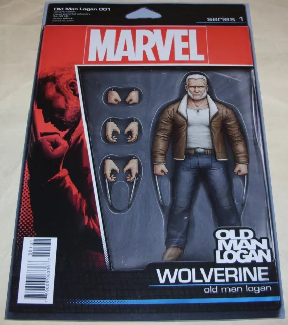 Old Man Logan No 1 Marvel Comic Limited Variant Cover March 2016 X-Men Wolverine