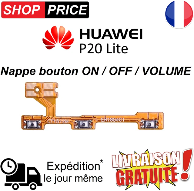 Nappe de boutons volume et power pour Huawei P20 Lite
