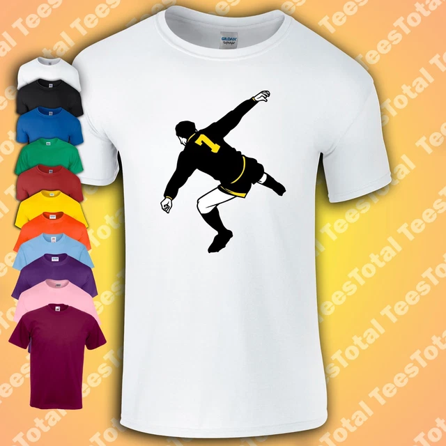 T-shirt Vintage Hooligan Années 1990 Manchester United Eric Cantona - Taille L - Couleur Noire - Occasion Très Bon état - Pour Homme