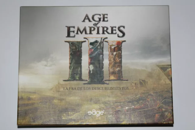 Edge Juego De Mesa Age Of Empires Iii 3 Nuevo Nunca Usado Version Española