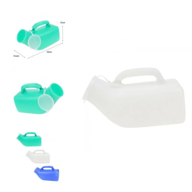 1000 ml embudo urinario masculino cómodo diseño ergonómico nocturno