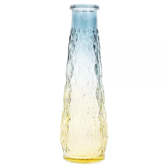 Embossed Gradient Glass Vase for Wedding Centerpieces-IB
