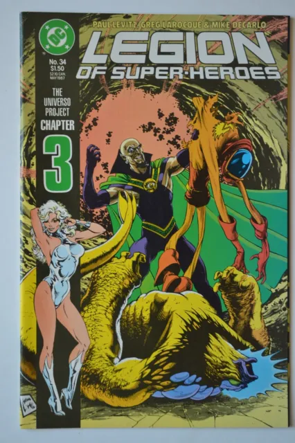 Legion of Super-Heroes #34 May 1987 VF/NM DC Comics