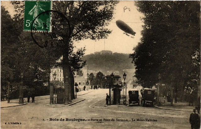 CPA WOOD de BOULOGNE - door and for SURESNES - Le Mont-Valeries (581376)
