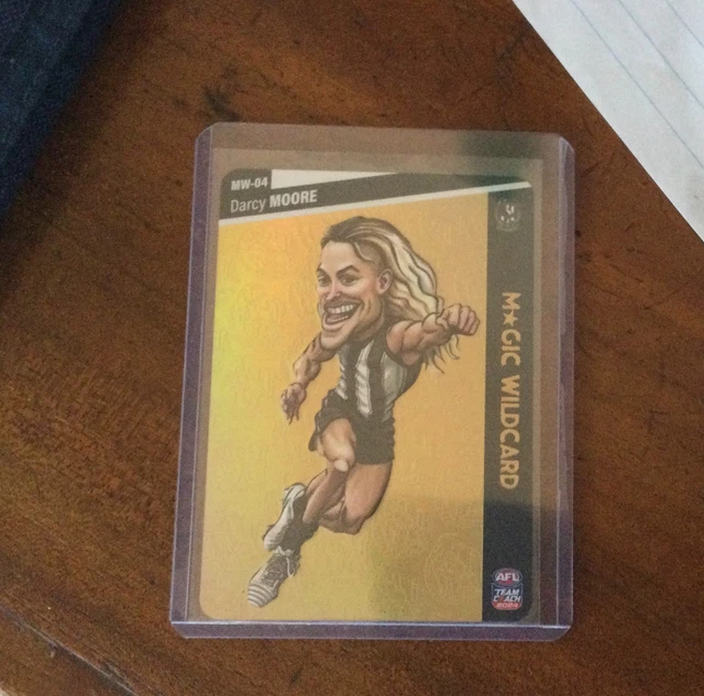 2024 AFL TEAMCOACH GOLD Magic Wildcard Darcy Moore Collingwood MW04