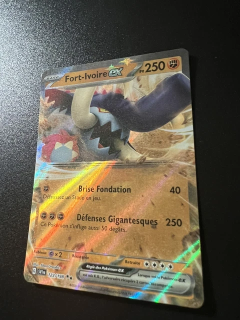 Fort-Ivoire EX - carte Pokémon 230/198 Ecarlate et Violet - SVIFR - Prix & Rareté