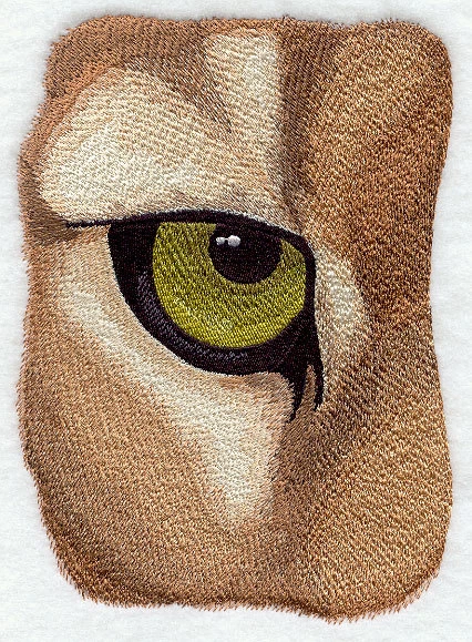 Embroidered Fleece Jacket - Eye of the Cougar F6895 Sizes S - XXL