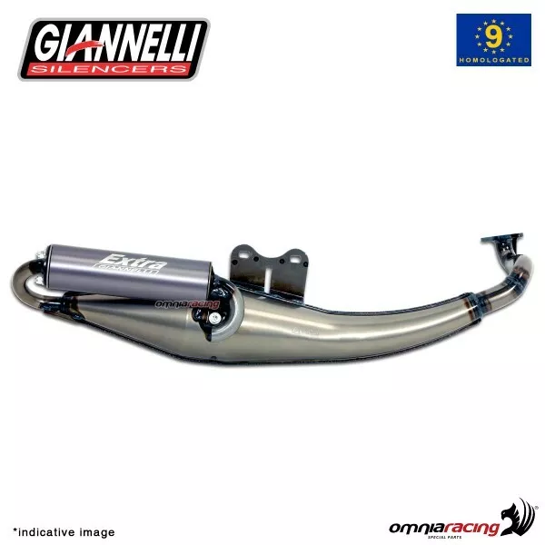 Auspuff Giannelli fur MBK Booster-R 50 1992/2006 Extra V2 genehmigt