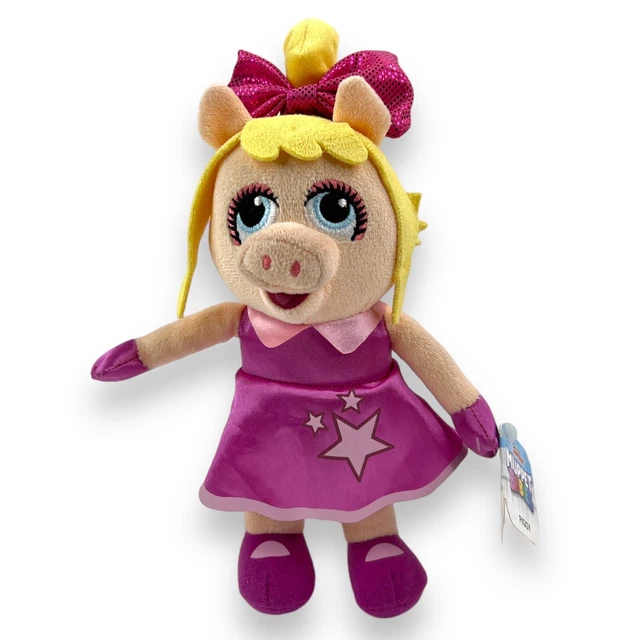 Disney Junior Muppet Babies Miss Piggy 9" Stuffed Plush Toy (AGES 2+) NWT