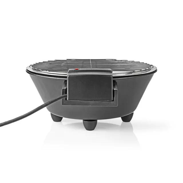 Elektrischer kugelförmiger Grill rund 30cm, Barbecue Elektrogrill Balkon 1250W